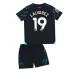 Billige Manchester City Julian Alvarez #19 Børnetøj Tredjetrøje til baby 2023-24 Kortærmet (+ korte bukser)